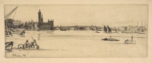 Starý Westminsterský most od James McNeill Whistler