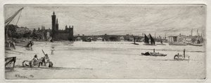 Starý Westminsterský most od James McNeill Whistler