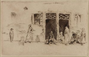 Stará žena od James Abbott McNeill Whistler