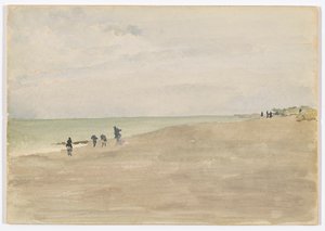 Opálová pláž od James Abbott McNeill Whistler