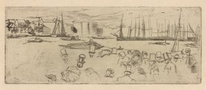 Penny Passengers, Limehouse od James Abbott McNeill Whistler