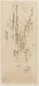 Ulice malých řezníků od James Abbott McNeill Whistler