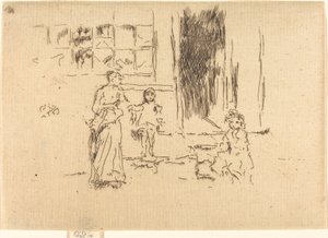 Spodnička Lane od James Abbott McNeill Whistler