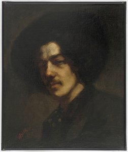 Portrét Whistlera s kloboukem od James Abbott McNeill Whistler