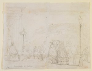 Procházka v Badenu od James Abbott McNeill Whistler