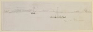 Nedaleko Mainzu od James Abbott McNeill Whistler