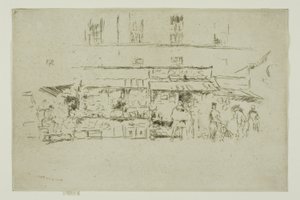 Monte Bell O u quai od James Abbott McNeill Whistler