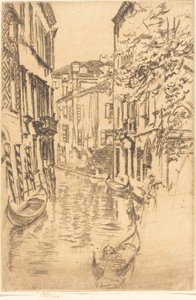 Tichý kanál od James Abbott McNeill Whistler