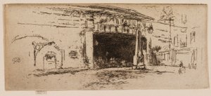 Železniční oblouk, Americké náměstí od James Abbott McNeill Whistler