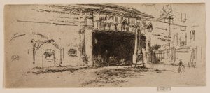 Železniční oblouk, Americké náměstí od James Abbott McNeill Whistler