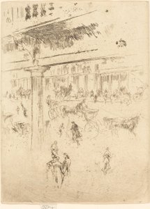 Regentův kvadrant od James Abbott McNeill Whistler