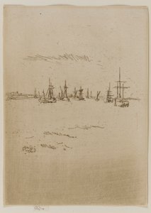 Vraťte se do Tilbury od James Abbott McNeill Whistler