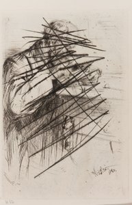 Riault (Dřevorytec) od James Abbott McNeill Whistler