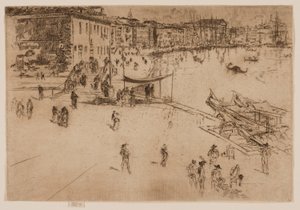 Riva, č. 2 od James Abbott McNeill Whistler