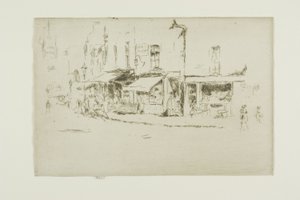 Rochester Row, Westminster od James Abbott McNeill Whistler