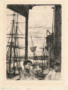 Rotherhithe od James Abbott McNeill Whistler