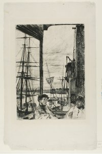 Rotherhithe od James Abbott McNeill Whistler