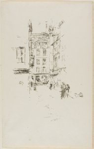 Rue Furstenburg od James Abbott McNeill Whistler