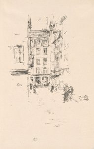 Rue Furstenburg od James Abbott McNeill Whistler