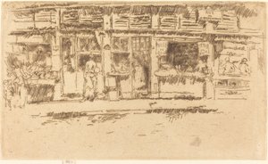Rue de la Rochefoucauld od James Abbott McNeill Whistler