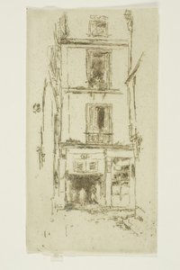 Rue des Bons Enfants, Tours od James Abbott McNeill Whistler