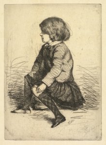 Seymour Haden Jr., sedící od James McNeill Whistler