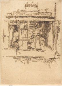 Holení a šamponování od James Abbott McNeill Whistler