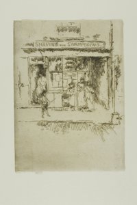 Holení a šamponování od James Abbott McNeill Whistler