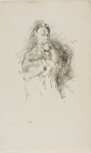 Náčrt Williama E. Henleyho od James Abbott McNeill Whistler