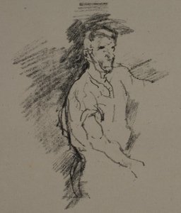 Náčrt kováře od James Abbott McNeill Whistler