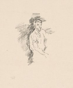 Náčrt kováře od James Abbott McNeill Whistler