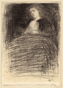 Spící žena od James Abbott McNeill Whistler