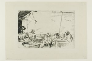 Polévka pro tři sous (Polévka pro tři sous) od James McNeill Whistler