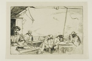 Polévka pro tři sous (Polévka pro tři sous) od James McNeill Whistler