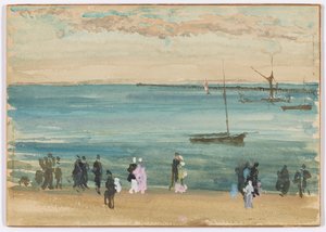 Southend Pier od James Abbott McNeill Whistler