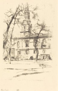 St. Giles-in-the-Fields od James Abbott McNeill Whistler