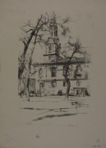 St. Giles-in-the-Fields od James Abbott McNeill Whistler