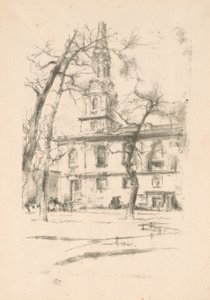 St. Giles-in-the-Fields od James Abbott McNeill Whistler