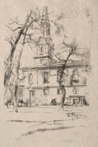 St. Giles-in-the-Fields od James McNeill Whistler