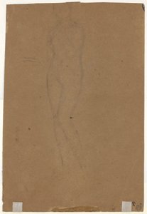 Stojící postava [verso] od James Abbott McNeill Whistler