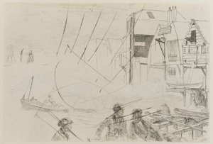 Stevensův lodní život od James Abbott McNeill Whistler