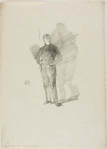 Studie č. 2: Pan Thomas Way od James Abbott McNeill Whistler