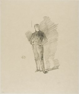 Studie č. 2: Pan Thomas Way od James Abbott McNeill Whistler