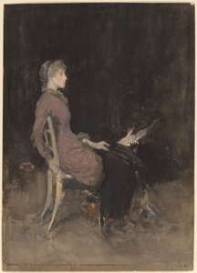 Studium v černé a zlaté (Madge O