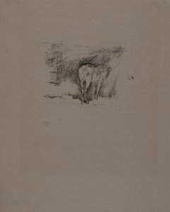 Studie koně od James Abbott McNeill Whistler