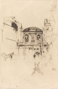Temple Bar od James Abbott McNeill Whistler