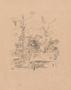 Jeden na jednoho v zahradě od James McNeill Whistler