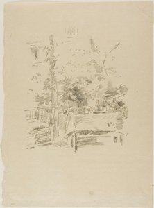 Tête-à-tête v zahradě od James McNeill Whistler