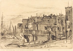Temžská policie od James Abbott McNeill Whistler