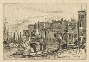 Temžská policie od James Abbott McNeill Whistler